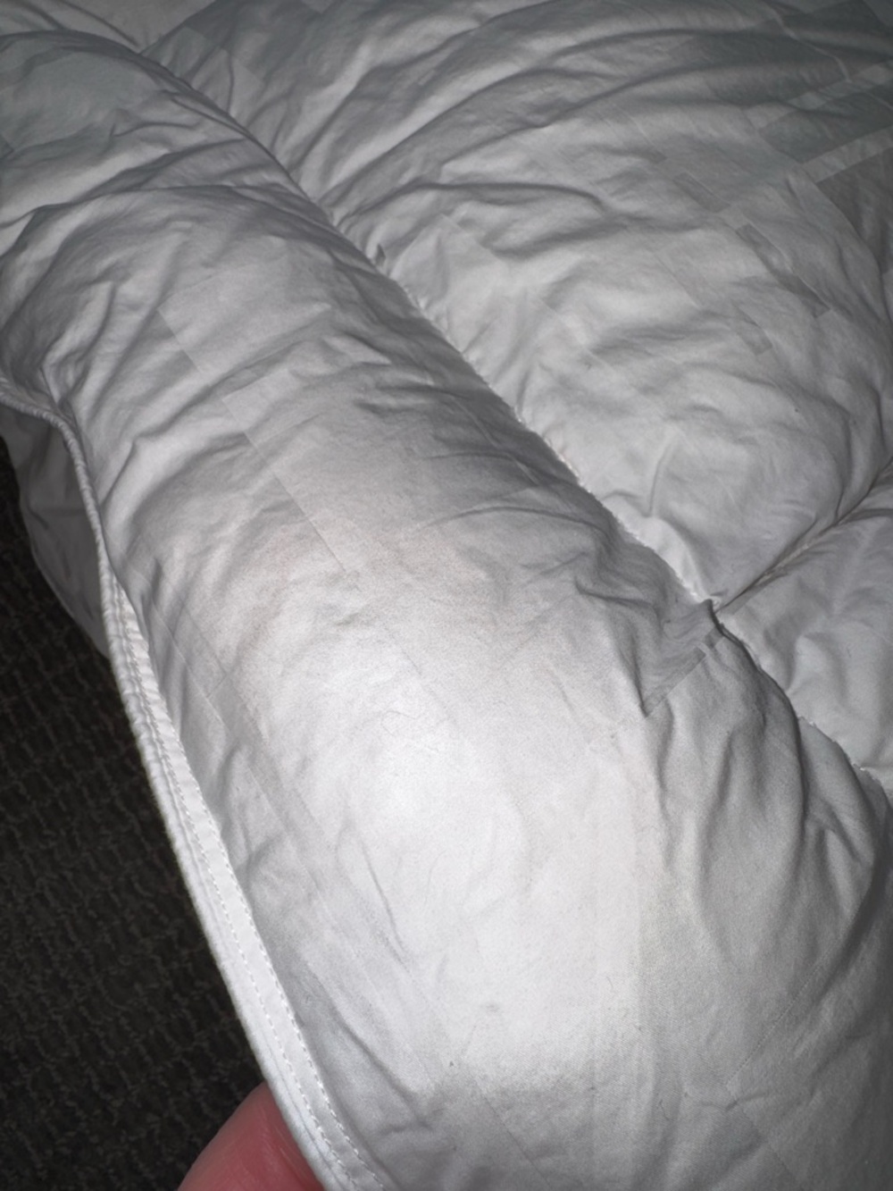 Hotel Collection 75% Goose Down Filled Queen Sized Comforter! Mint Condition! - Picture 6 of 13